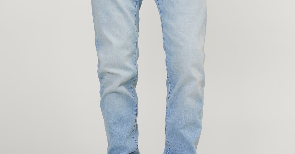 JJIGLENN JJICON JJ 259 50SPS Slim Fit Jeans | Mittelblau | Jack 