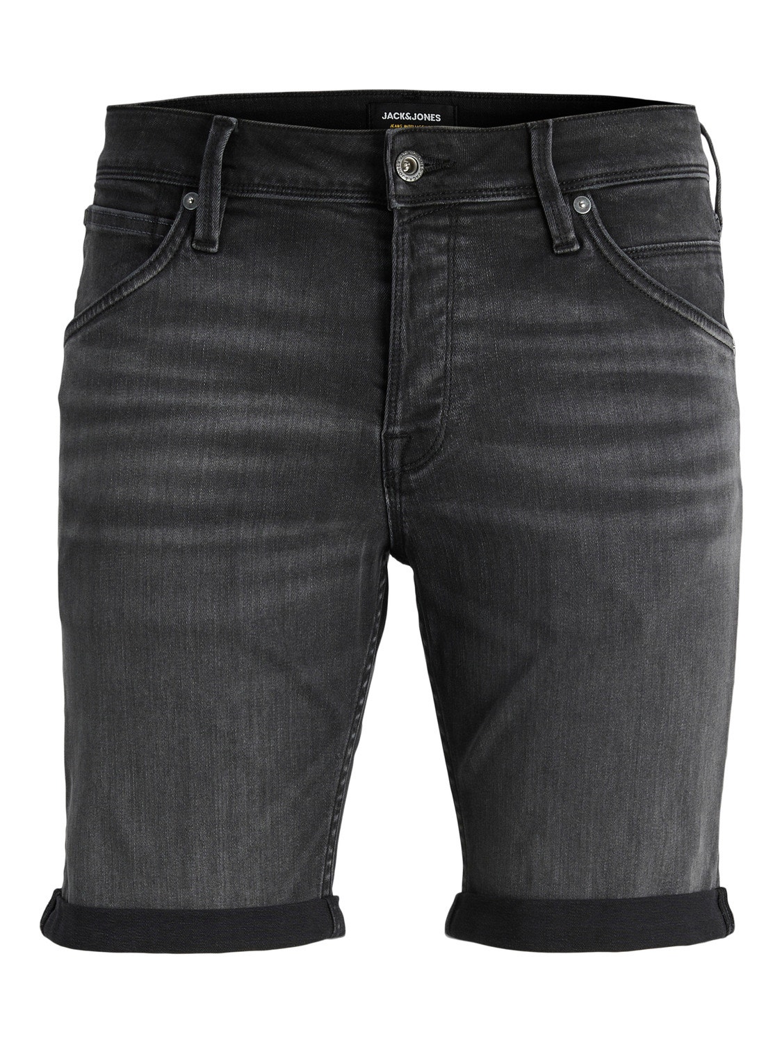 Jack & Jones Regular Fit Denim shorts -Black Denim - 12249085