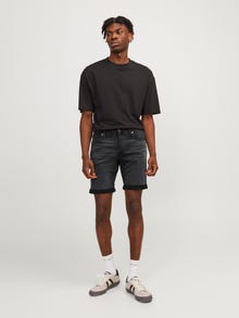Jack & Jones Regular Fit Jeans Shorts -Black Denim - 12249085