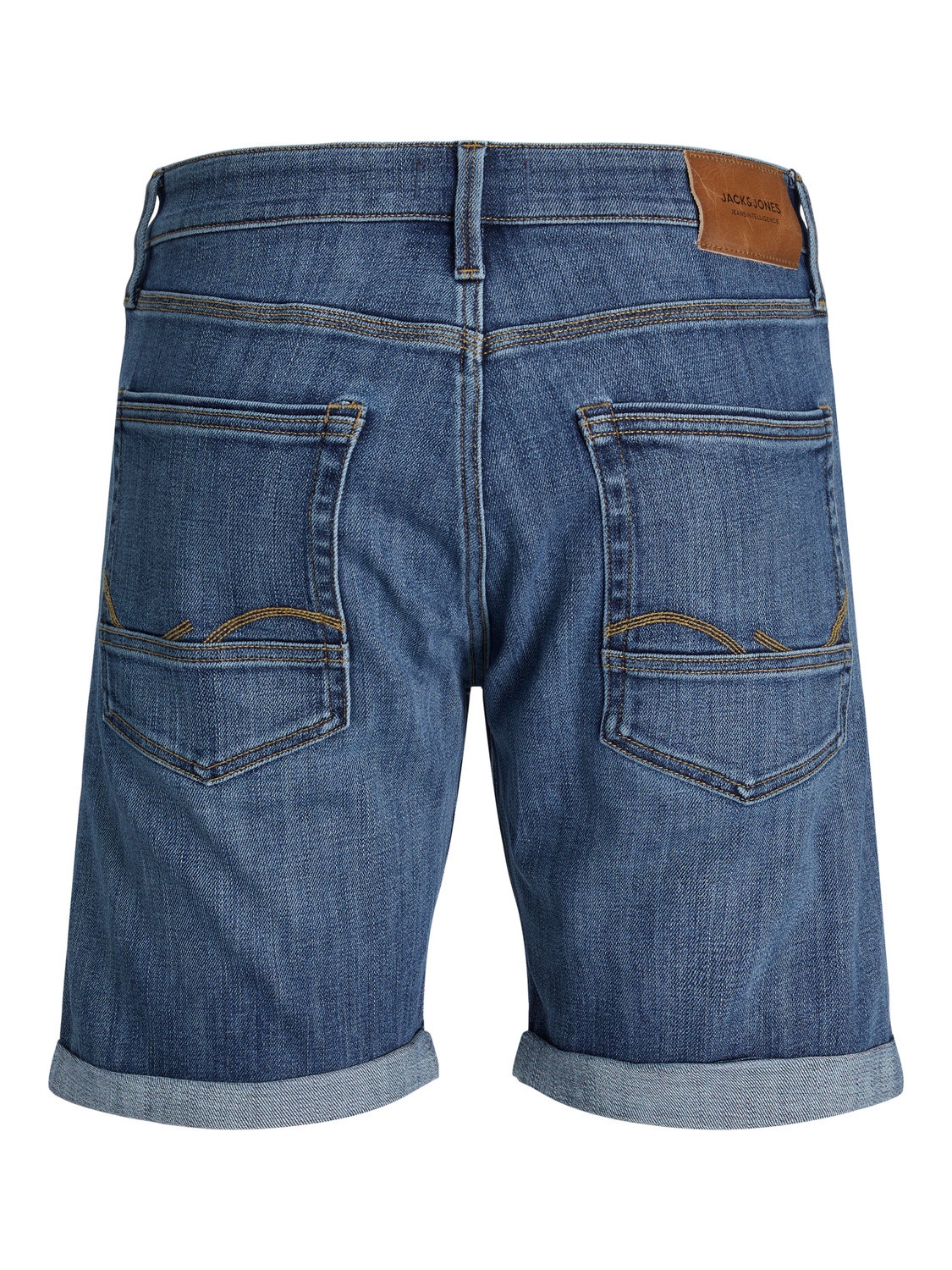 Jack & Jones Relaxed Fit Jeans-Shorts -Blue Denim - 12249092