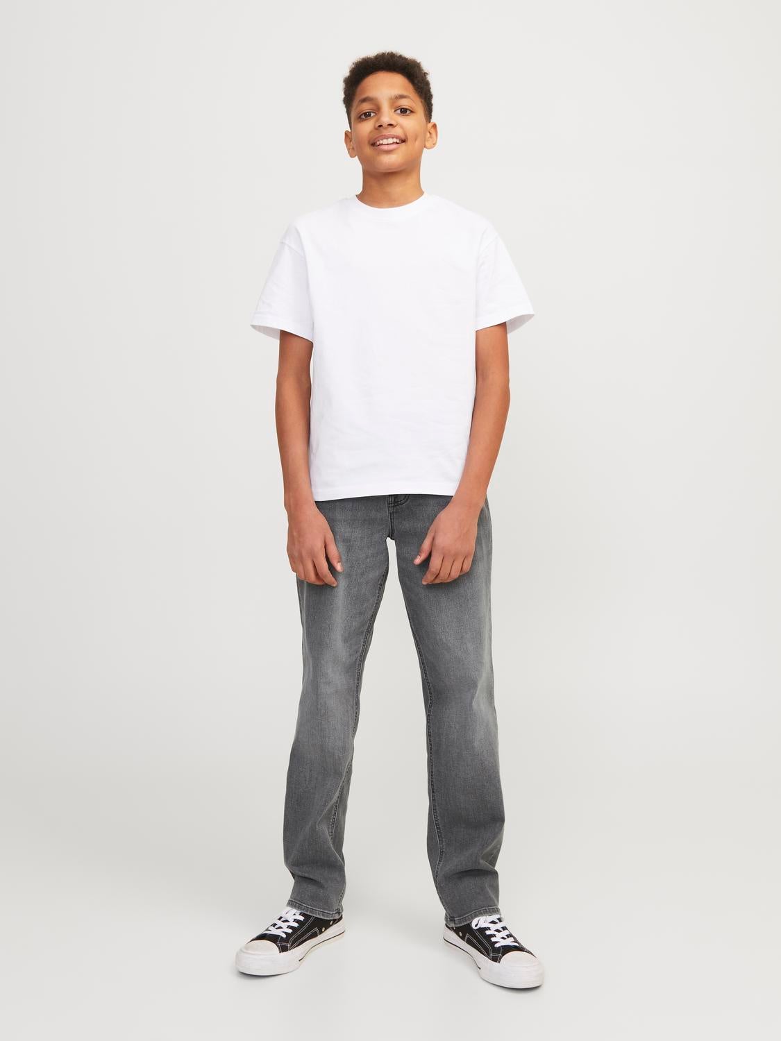 JJICLARK JJORIG STRETCH SQ 349 SN Regular fit Jeans Voor jongens