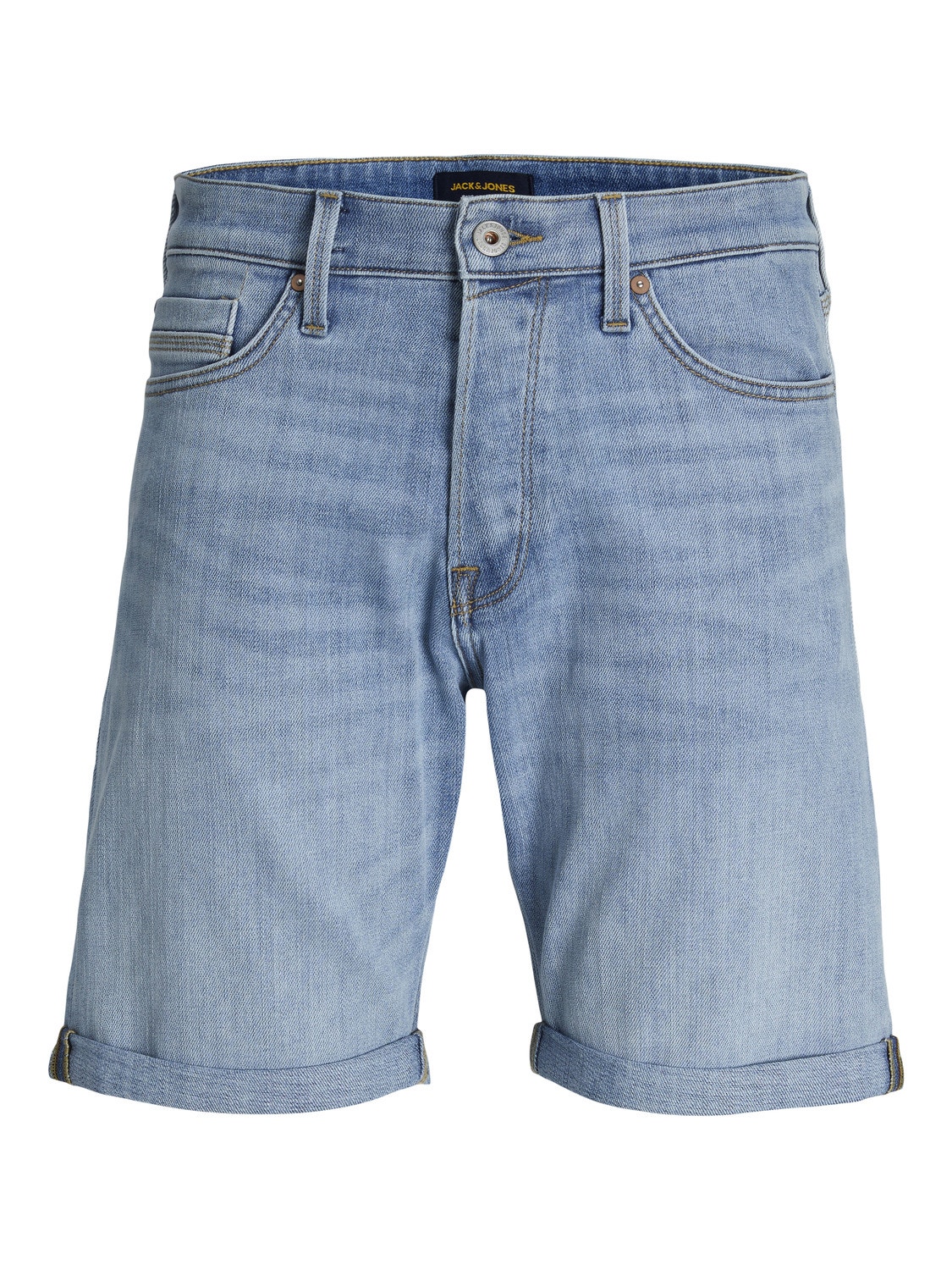 Jack & Jones Relaxed Fit Jeans Shorts -Blue Denim - 12249095