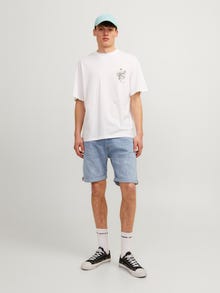 Jack & Jones Krój swobodny Szorty -Blue Denim - 12249095