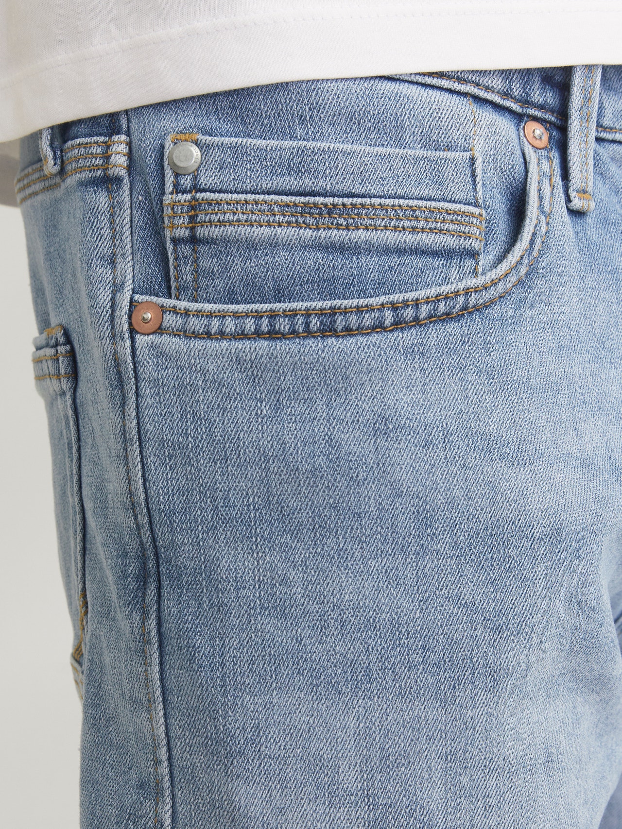 Jack & Jones Bermuda in jeans Relaxed Fit -Blue Denim - 12249095