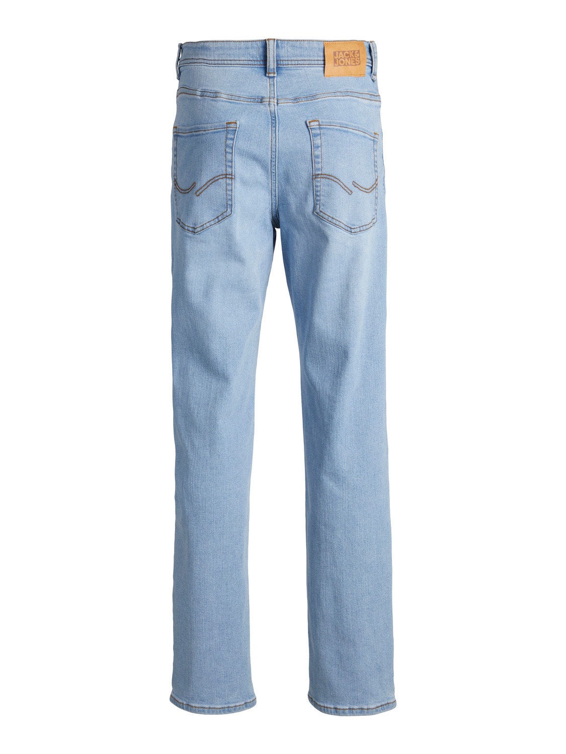 Jack & Jones JJICLARK JJORIG STRETCH SQ 702 SN Regular fit jeans Til drenge -Blue Denim - 12249108