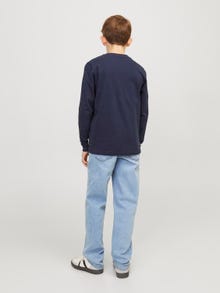Jack & Jones JJICLARK JJORIG STRETCH SQ 702 SN Regular fit Jeans För pojkar -Blue Denim - 12249108