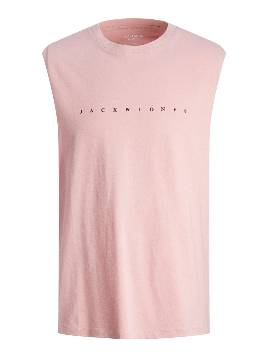 Jack & Jones Printed Crew neck T-shirt -Pink Nectar - 12249131