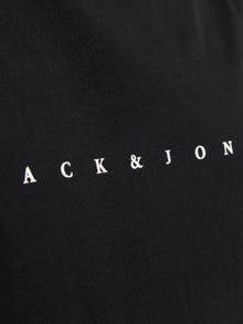 Jack & Jones Printed Crew neck Tank top -Black - 12249131