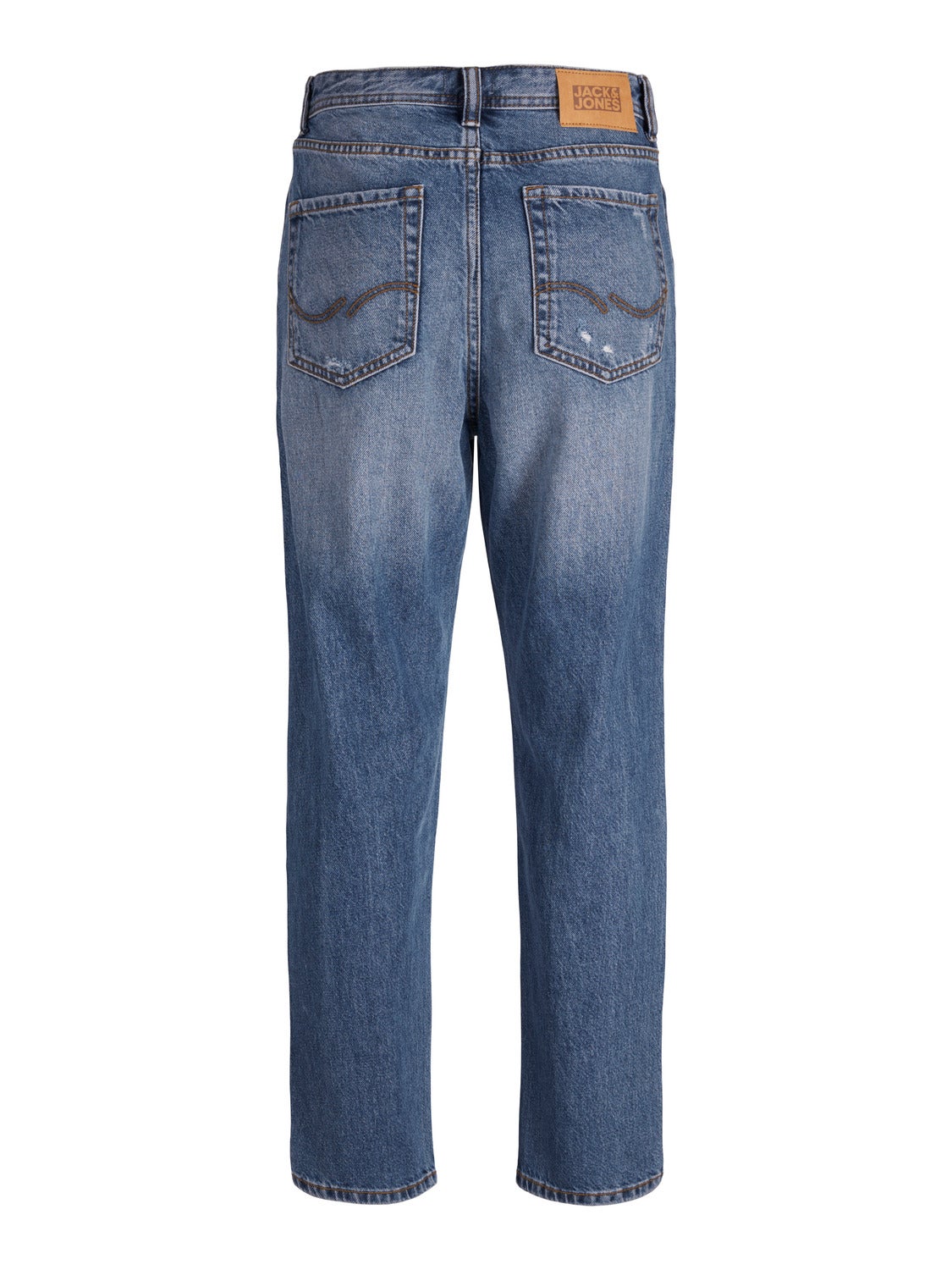 JACK & JONES Boy Relaxed Fit Jeans JJICHRIS - Bequeme Teenager Jeans Für Herbst - 95% Baumwolle - Moderne Passform