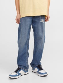 Jack & Jones JJICHRIS JJORIGINAL SQ 596 Relaxed fit farmer Ifjúsági -Blue Denim - 12249132