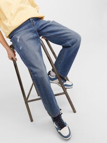 Jack & Jones JJICHRIS JJORIGINAL SQ 596 Relaxed fit farmer Ifjúsági -Blue Denim - 12249132