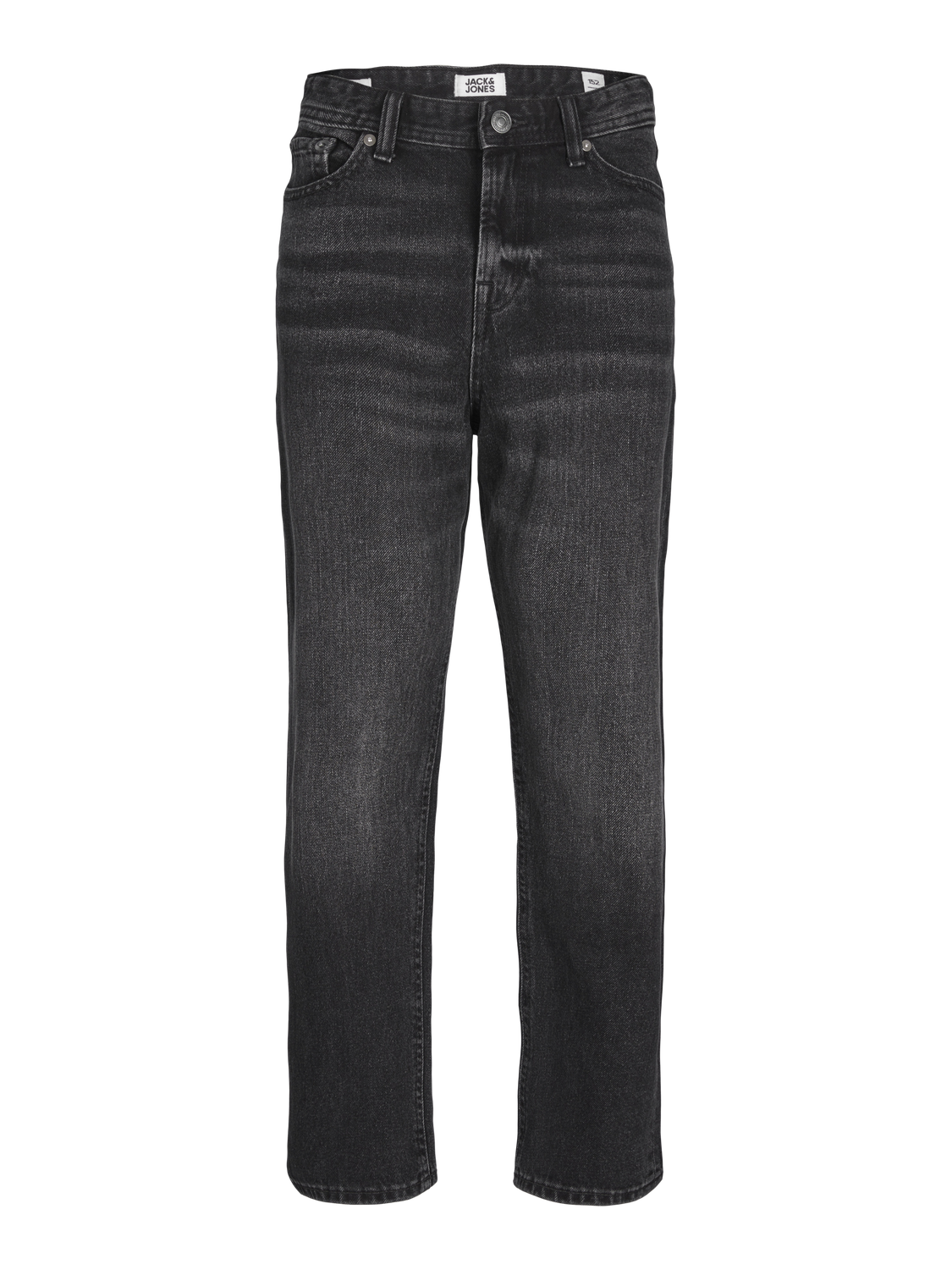 Jack & Jones JJICHRIS JJORIGINAL SQ 602 Relaxed Fit Jeans For boys -Black Denim - 12249138