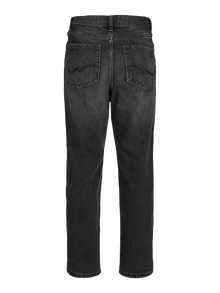 Jack & Jones JJICHRIS JJORIGINAL SQ 602 NOOS JNR Jeansy o swobodnym kroju Junior -Black Denim - 12249138