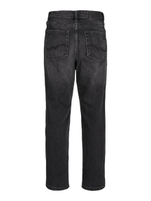 Jack & Jones JJICHRIS JJORIGINAL SQ 602 Relaxed Fit Jeans For boys -Black Denim - 12249138