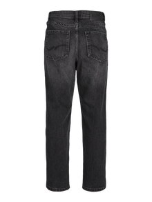 Jack & Jones JJICHRIS JJORIGINAL SQ 602 Relaxed Fit Jeans Voor jongens -Black Denim - 12249138