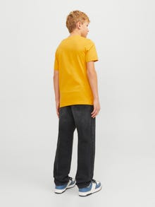 Jack & Jones JJICHRIS JJORIGINAL SQ 602 NOOS JNR Jeansy o swobodnym kroju Junior -Black Denim - 12249138