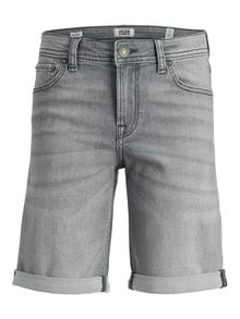 Jack & Jones Regular Fit Shorts med normal passform För pojkar -Grey Denim - 12249173