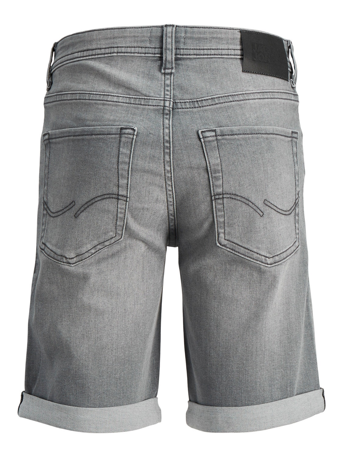 Jack & Jones Regular Fit Shorts med normal passform För pojkar -Grey Denim - 12249173