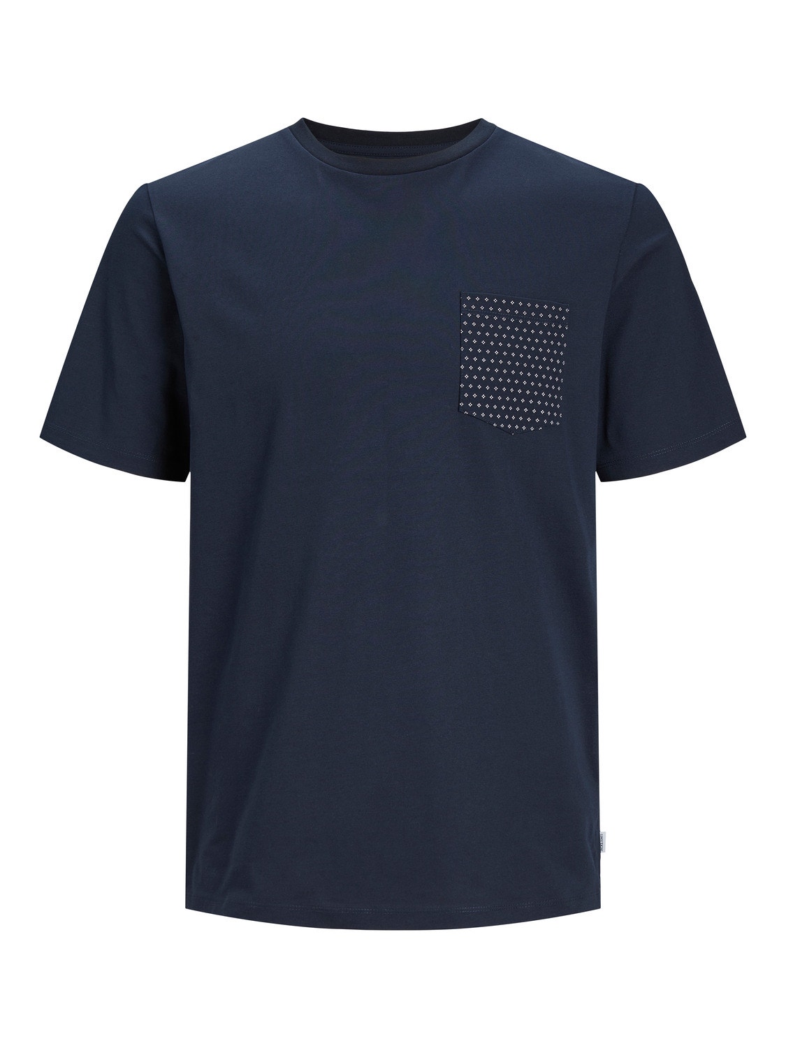 Jack & Jones Printet Crew neck T-shirt -Navy Blazer - 12249184