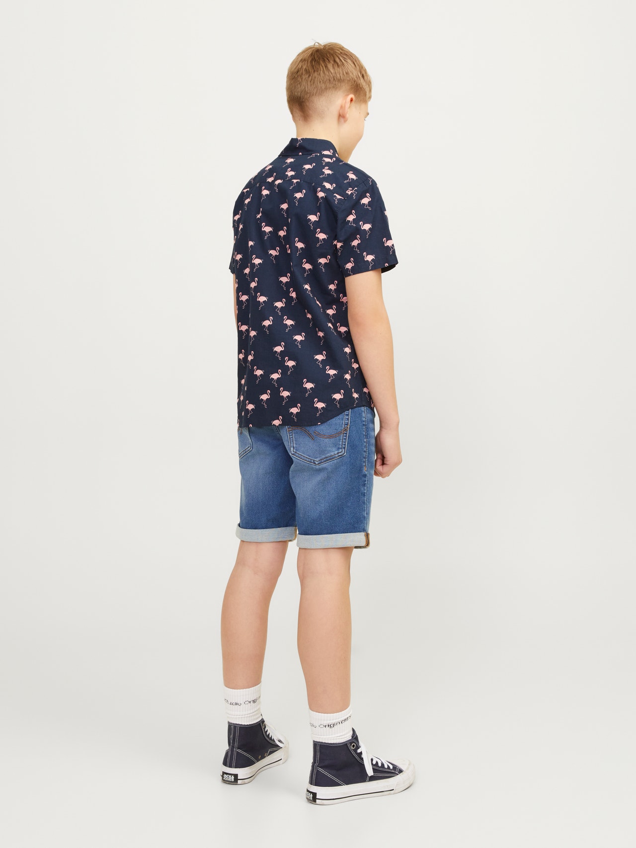 Jack & Jones Regular Fit Regular fit Šortai For boys -Blue Denim - 12249186