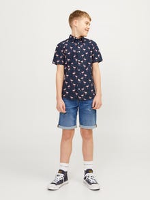 Jack & Jones Krój regularny Krótkie spodenki o kroju regular fit Junior -Blue Denim - 12249186