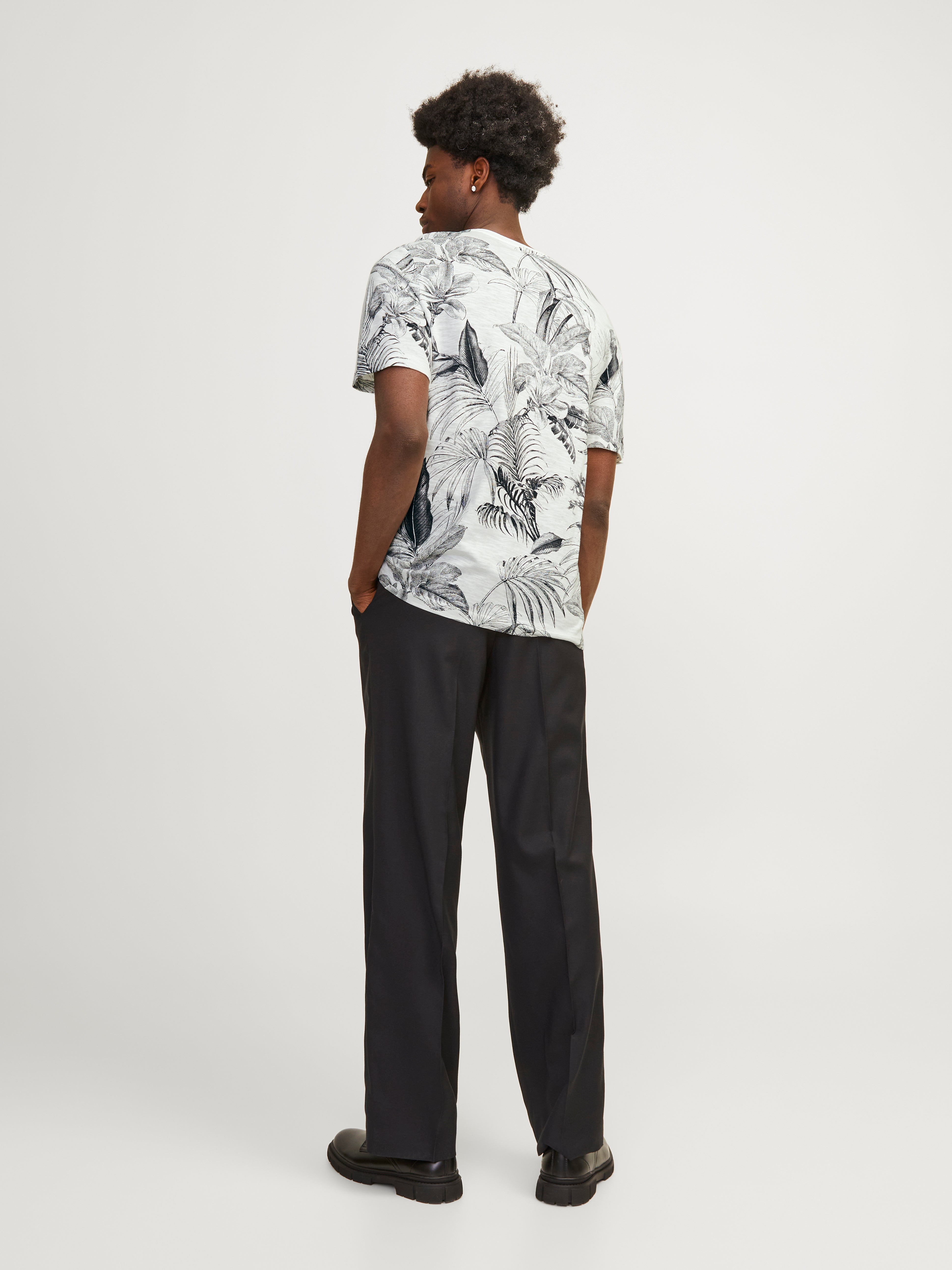 All Over Print Crew neck T-shirt