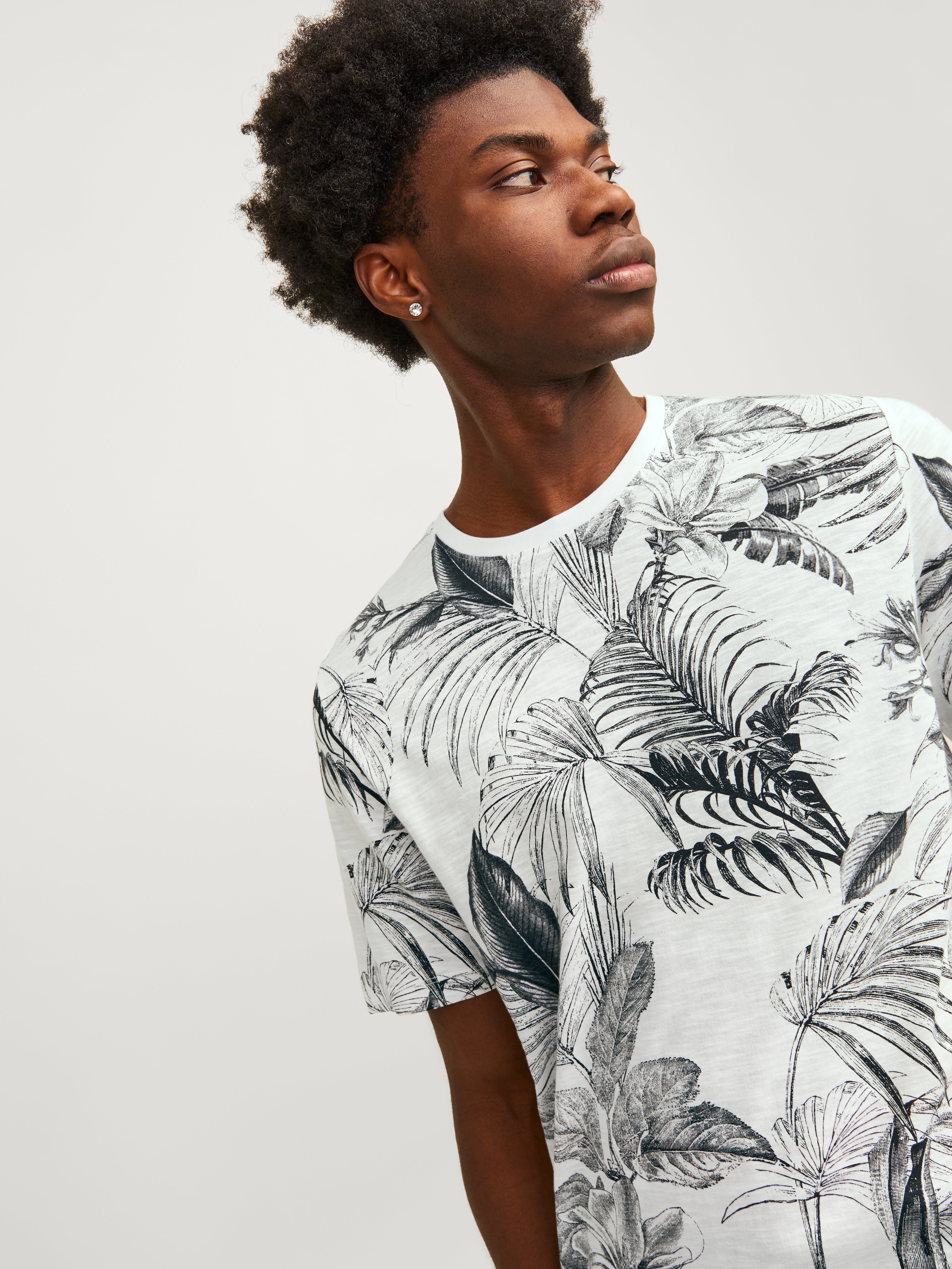 All Over Print Crew neck T-shirt 