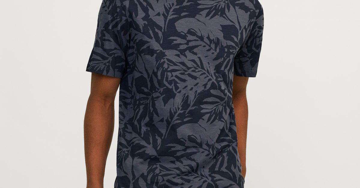 All Over Print Crew neck T-shirt