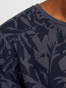 Jack & Jones Camiseta All Over Print Cuello redondo -Asphalt - 12249188
