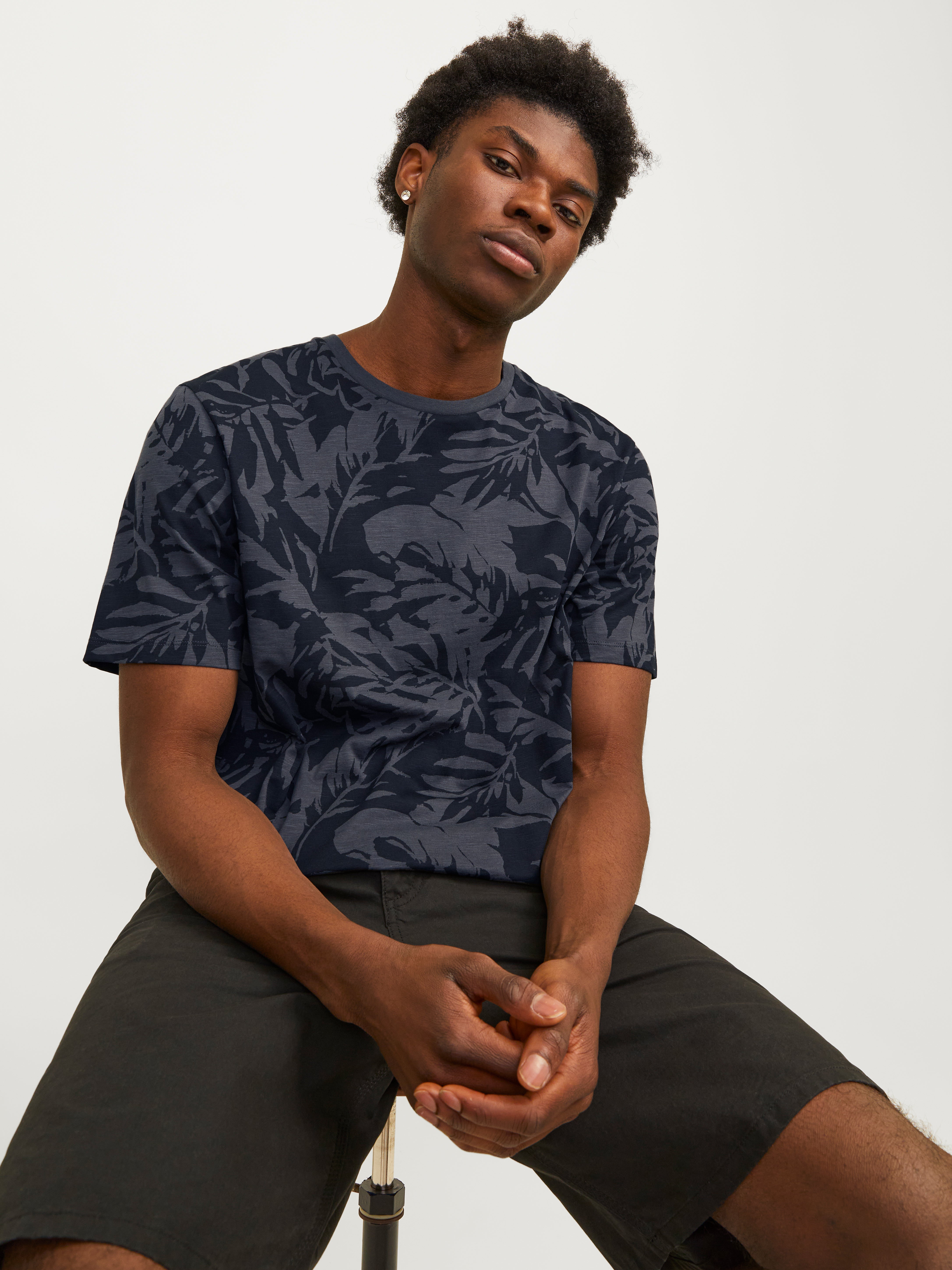 All Over Print Crew neck T-shirt 