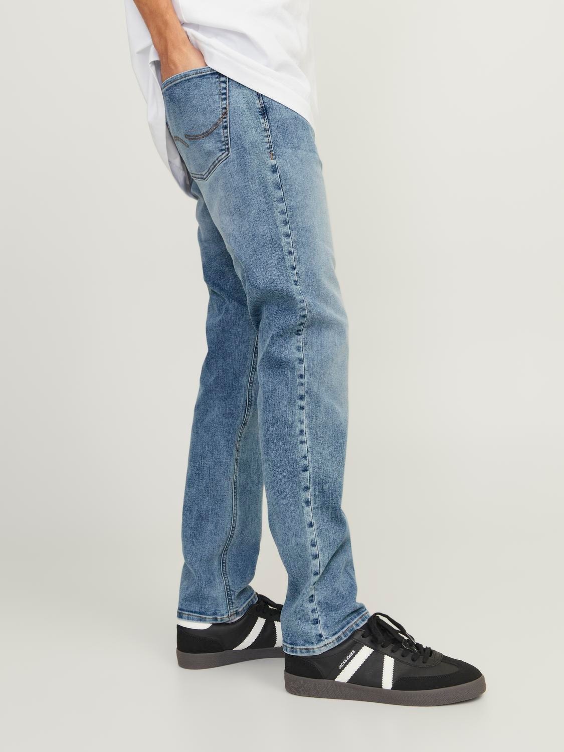 Jack & Jones JJIGLENN JJORIGINAL SQ 704 Jeans slim fit -Blue Denim - 12249191