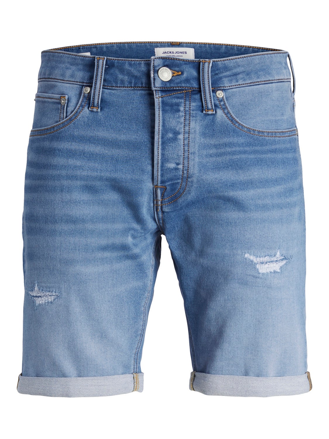 Jack & Jones Regular Fit Džinsiniai šortai -Blue Denim - 12249208