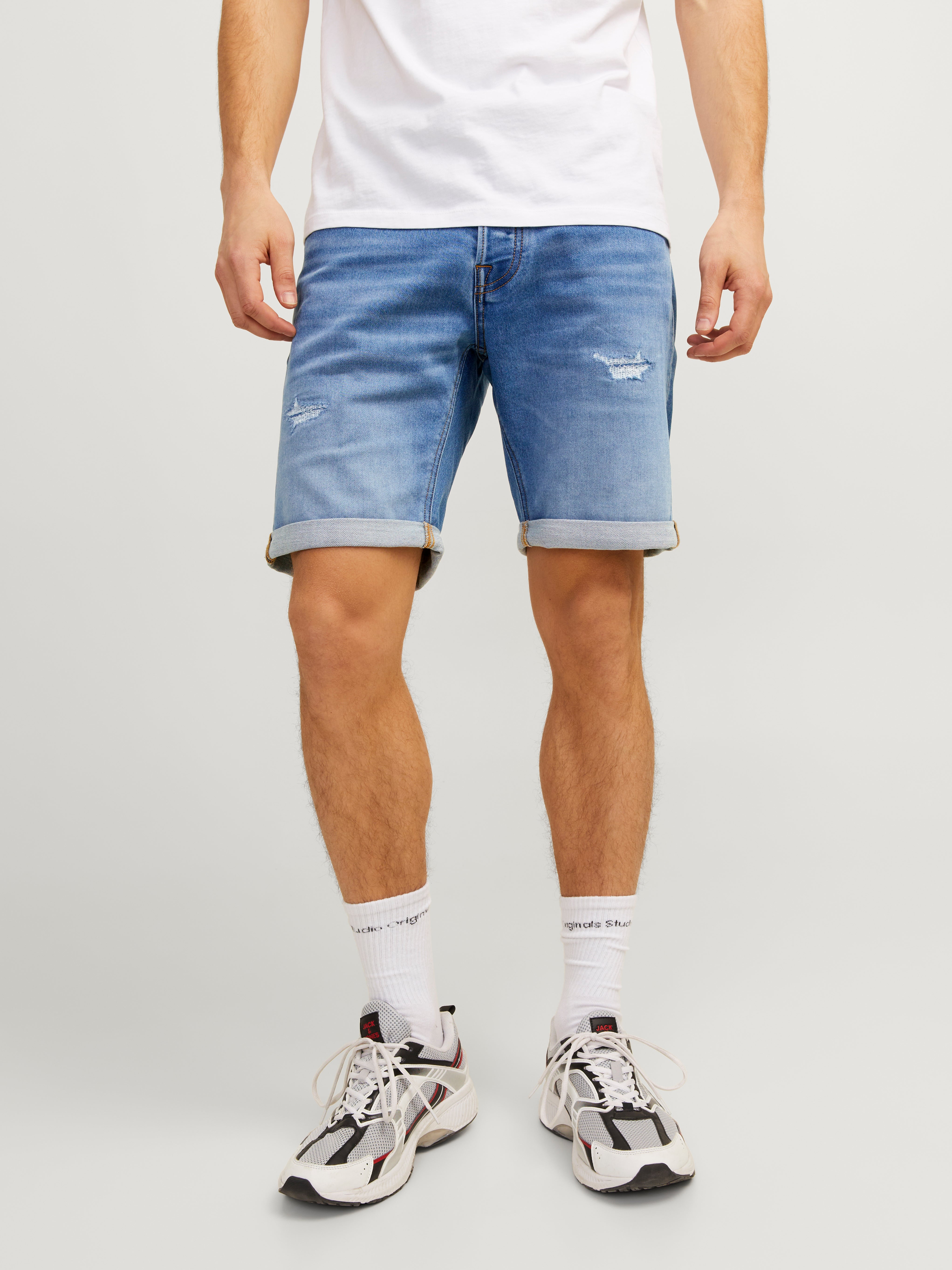 Jack & Jones Regular Fit Denimshorts -Blue Denim - 12249208