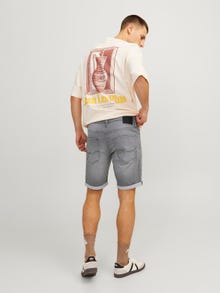 Jack & Jones Regular Fit Jeans-Shorts -Grey Denim - 12249212