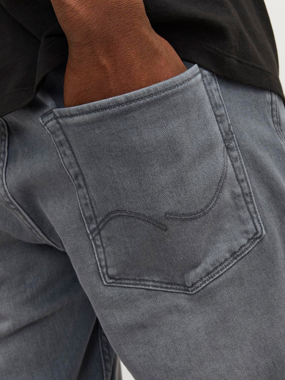 Jack & Jones Regular Fit Jeans Shorts -Grey Denim - 12249214