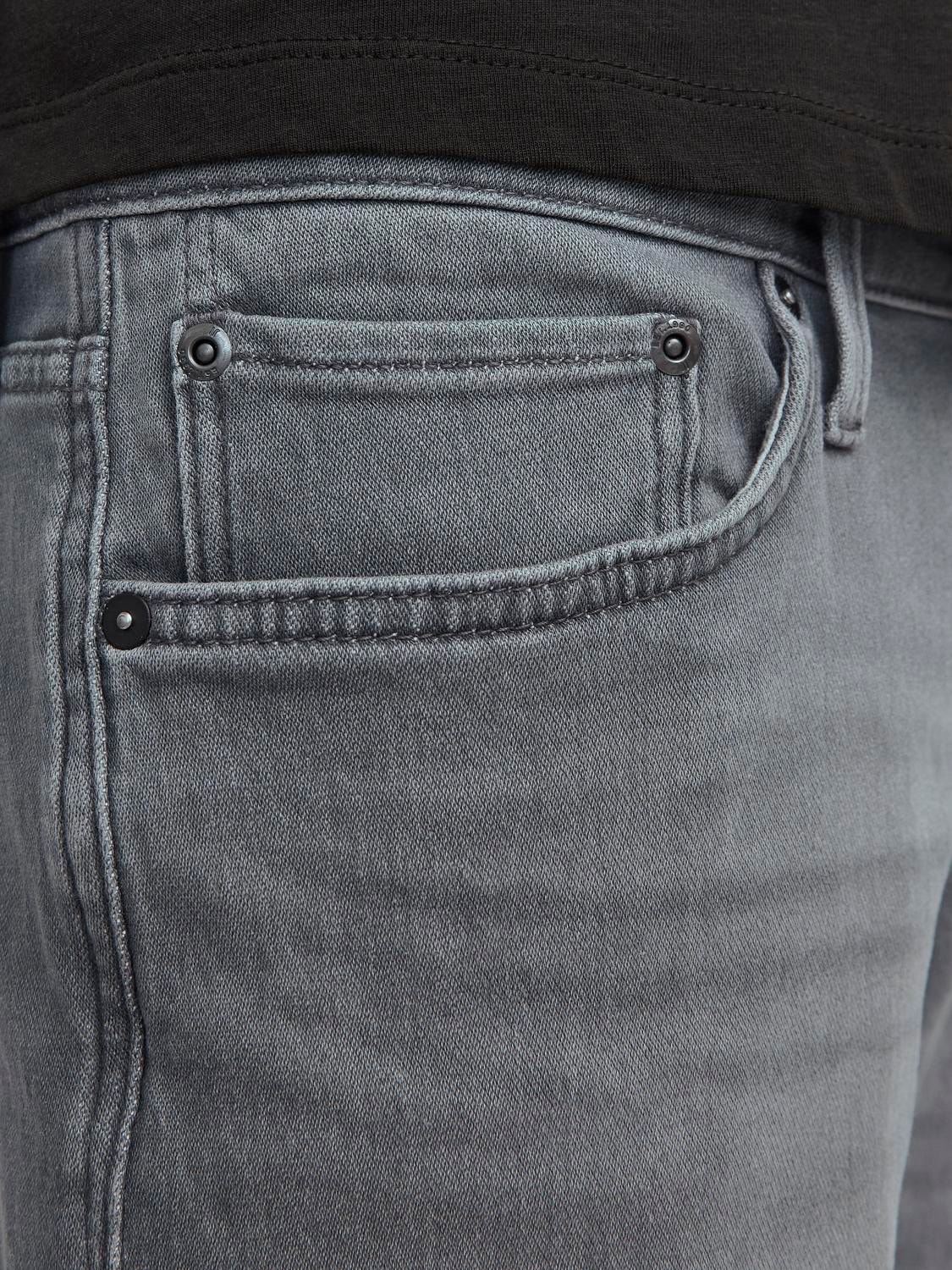 Jack & Jones Regular Fit Jeans Shorts -Grey Denim - 12249214