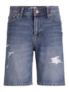 Jack & Jones Relaxed Fit Pantaloncini relaxed fit Per Bambino -Blue Denim - 12249228