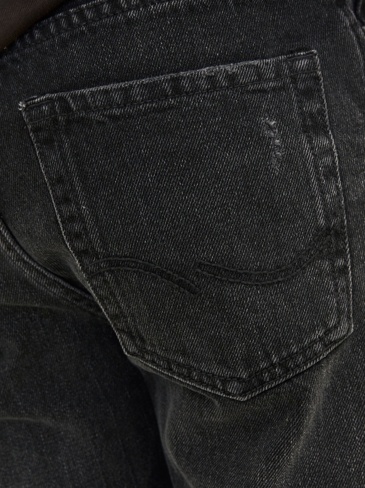Jack & Jones Relaxed Fit Jeans Shorts Für jungs -Black Denim - 12249232