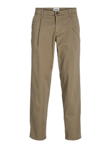 Jack & Jones Παντελόνι Wide Fit Chinos -Beige - 12249246