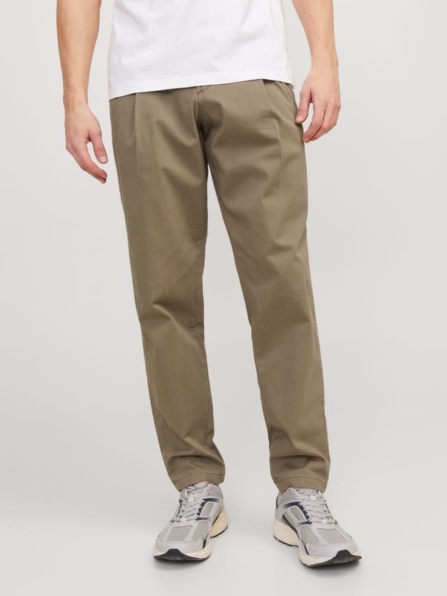 Jack & Jones Παντελόνι Wide Fit Chinos - 12249246