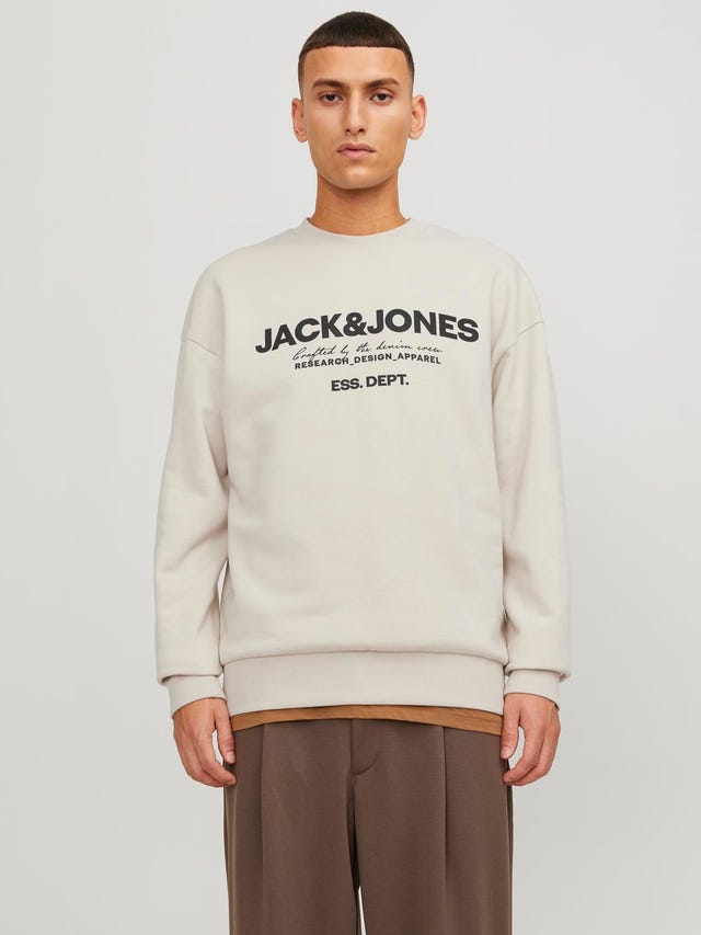 Jack & Jones Moletom com gola redonda Logo - 12249273