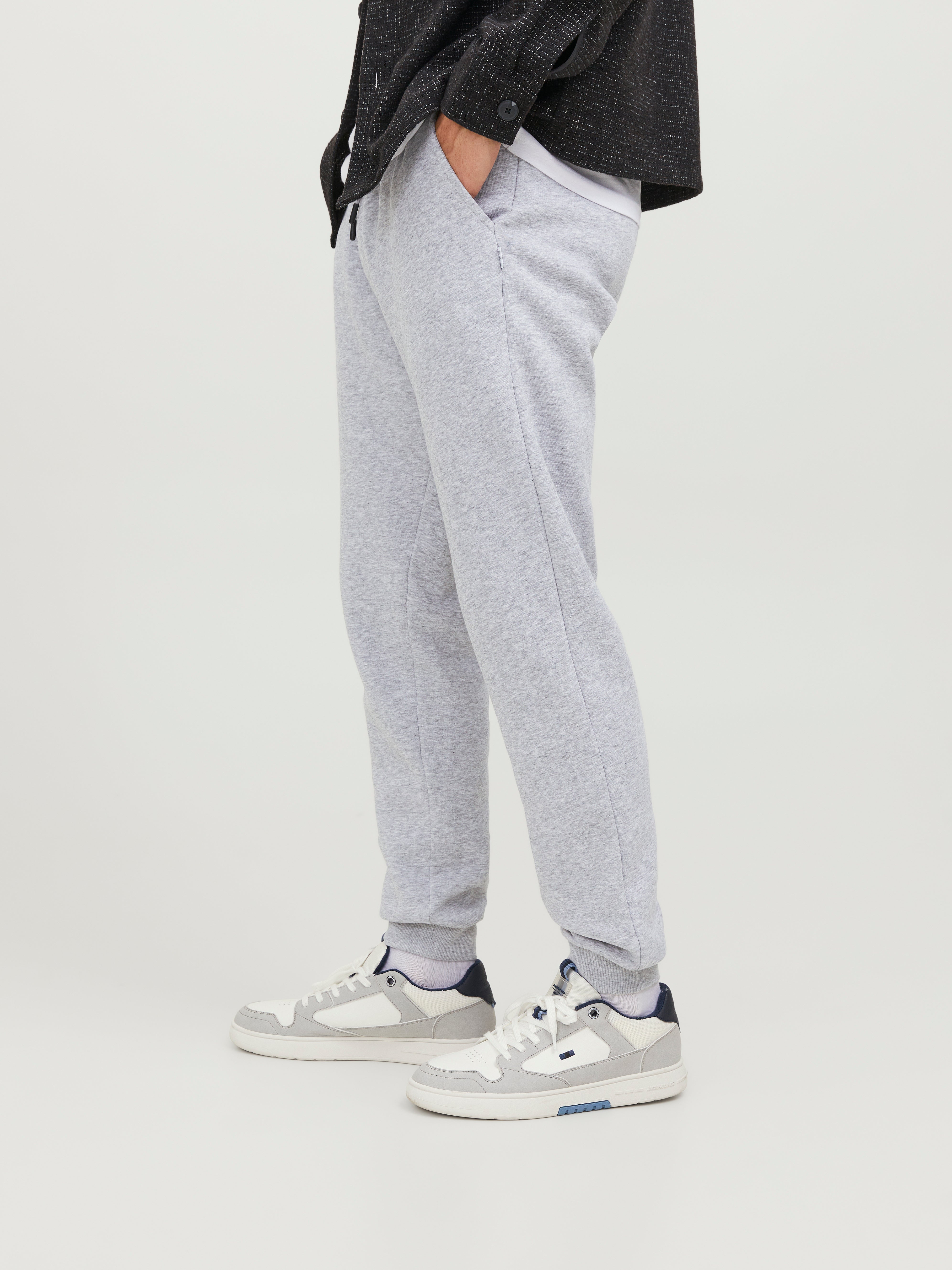Pantalon De Jogging Jack & Jones Regular Fit - 100% Coton - Taille Élastique Avec Cordon - Confort Quotidien