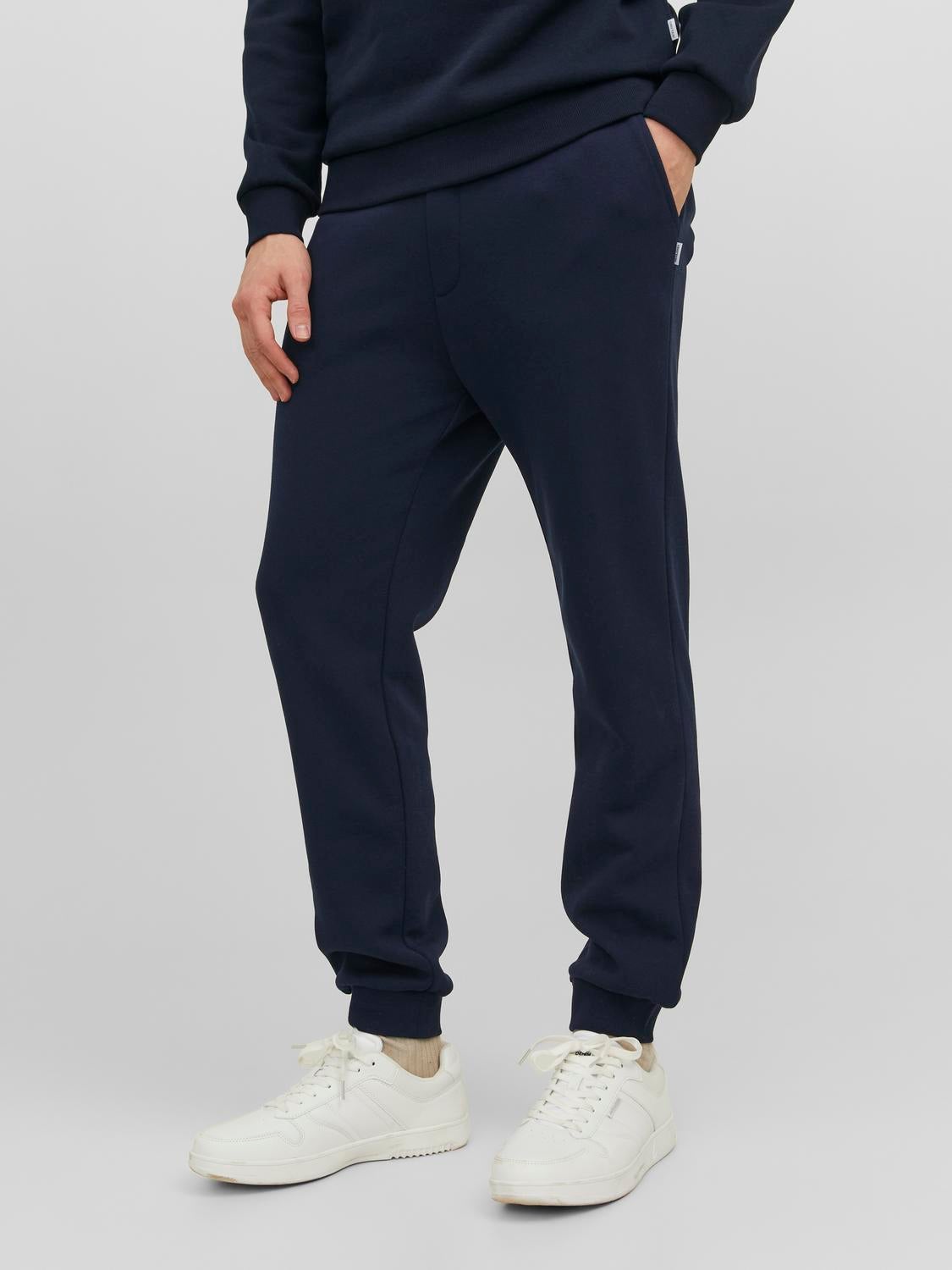 Pantalones de chandal Corte regular Azul oscuro Jack Jones