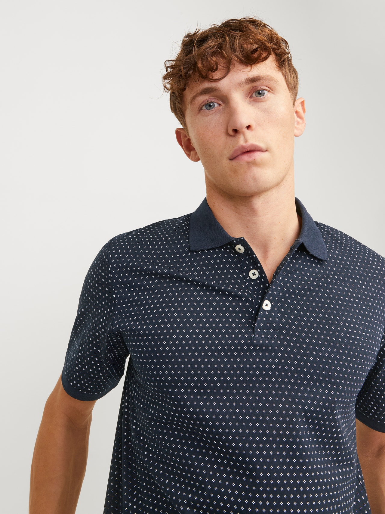 Jack & Jones Plain Polo T-shirt -Navy Blazer - 12249286