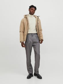 Jack & Jones Ühevärviline Kaelussärk -Silver Birch  - 12249307