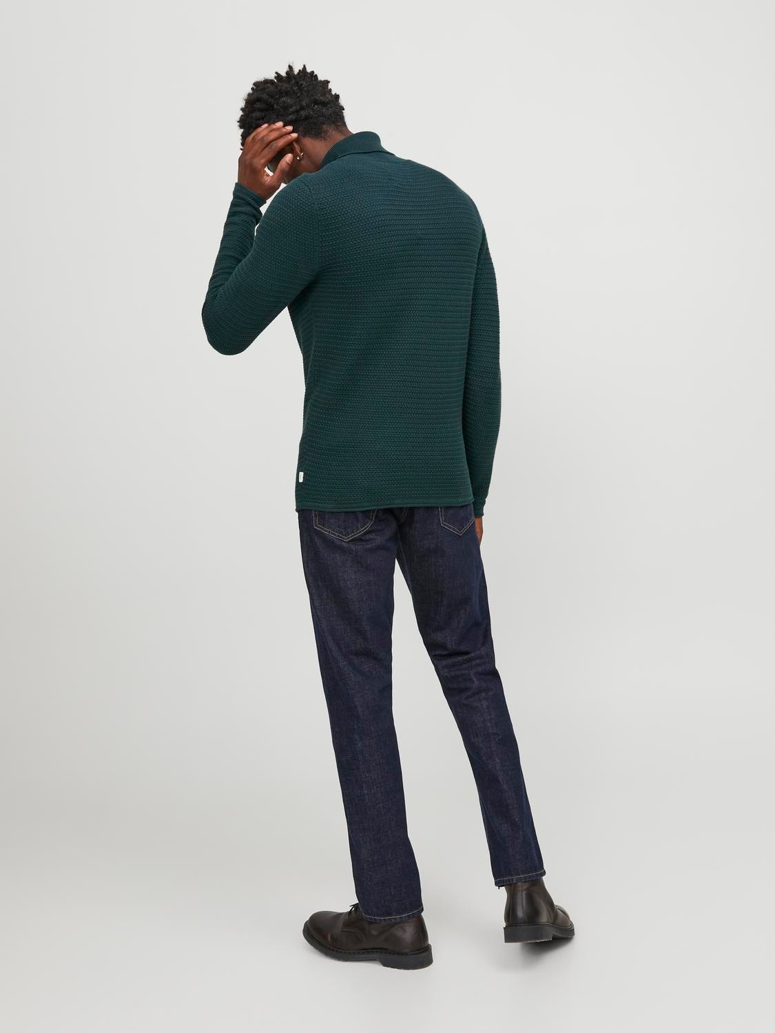 Jack & Jones Effen Rolkraag -Green Gables - 12249307