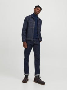 Jack & Jones Bez vzoru Rolák -Maritime Blue - 12249307