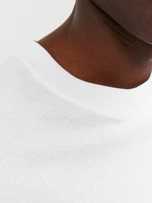 Jack & Jones T-shirt Semplice Paricollo -White - 12249319