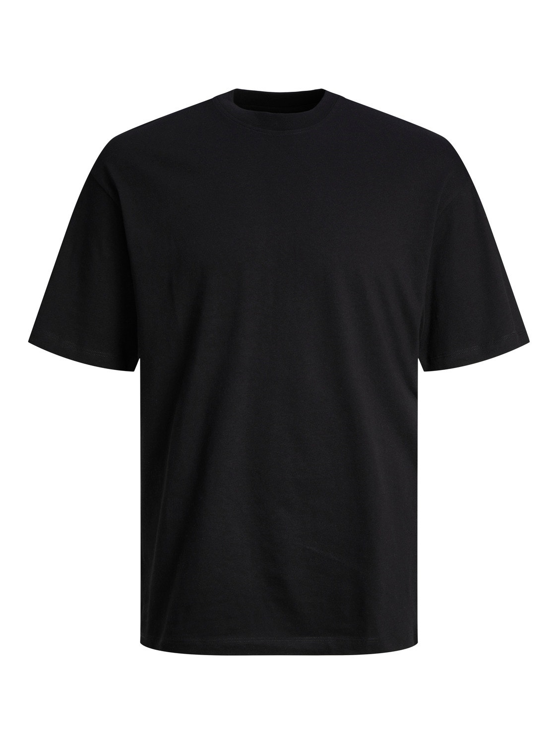 Plain Crew neck T-shirt | Black | Jack & Jones®