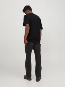 Jack & Jones T-shirt Uni Col rond -Black - 12249319